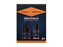 Šampon na vousy Gillette King C. Perfect Ritual Kit 350 ml poškozená krabička Kazeta