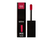 Rtěnka Gabriella Salvete Matte Lips 4,5 ml 106 Red Moon