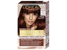 Barva na vlasy L'Oréal Paris Excellence Creme Triple Protection 48 ml 4UR Universal Dark Red