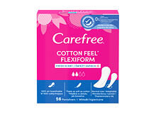 Slipová vložka Carefree Cotton Feel Flexiform Fresh Scent 56 ks