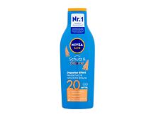 Opalovací přípravek na tělo Nivea Sun Protect & Bronze Sun Lotion SPF20 200 ml