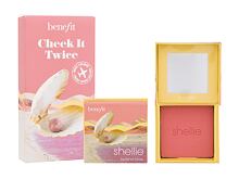 Tvářenka Benefit Shellie Blush Cheek It Twice 6 g Warm Seashell-Pink Kazeta