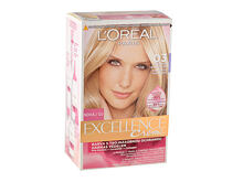 Barva na vlasy L'Oréal Paris Excellence Creme Triple Protection 1 ks 03 Lightest Natural Ash Blonde poškozená krabička