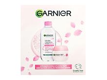 Denní pleťový krém Garnier Skin Naturals Rose Cream Gift Set 50 ml Kazeta