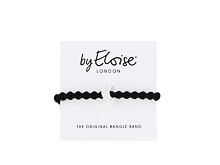 Gumička na vlasy By Eloise London Silver Bling Diamanté Moon Black 1 ks Black
