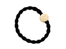 Gumička na vlasy By Eloise London Letter Charms X 1 ks Black