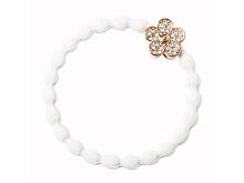 Gumička na vlasy By Eloise London Bling Charms Daisy Flower White 1 ks White