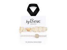 Gumička na vlasy By Eloise London Bangle Set Elegant Ivory 1 ks