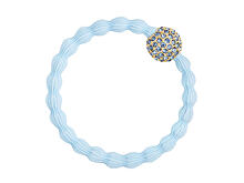 Gumička na vlasy By Eloise London Bling Charms Disco Ball 1 ks Sky Blue