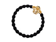 Gumička na vlasy By Eloise London Bling Charms Bee 1 ks Black