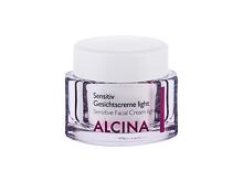 Denní pleťový krém ALCINA Sensitive Facial Cream Light 50 ml