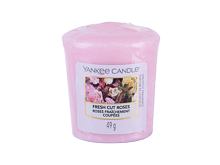 Vonná svíčka Yankee Candle Fresh Cut Roses 49 g