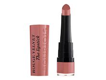 Rtěnka BOURJOIS Paris Rouge Velvet The Lipstick 2,4 g 13 Nohalicious