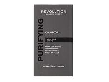 Čisticí ubrousky Revolution Skincare Purifying Charcoal Nose Pore Strips 6 ks