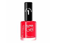 Lak na nehty Rimmel London Super Gel STEP1 12 ml 045 Flamenco Beach