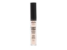 Korektor NYX Professional Makeup Can't Stop Won't Stop Contour Concealer 3,5 ml 04 Light Ivory