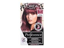 Barva na vlasy L'Oréal Paris Préférence Vivid Colors 60 ml 5,260 Violet poškozená krabička