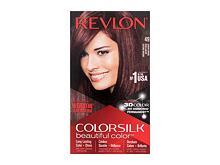 Barva na vlasy Revlon Colorsilk Beautiful Color 59,1 ml 49 Auburn Brown poškozená krabička
