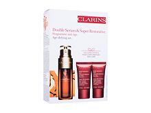 Pleťové sérum Clarins Double Serum & Super Restorative Age-Defying Set 50 ml Kazeta