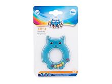 Chrastítko Canpol babies Rattle Owl Blue 1 ks