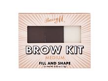 Set a paletka na obočí Barry M Brow Kit  4,5 g Medium