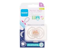 Dudlík MAM Perfect Night Silicone Pacifier 6m+ Acorns 1 ks