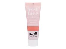 Tvářenka Barry M Fresh Face Cheek & Lip Tint 10 ml Peach Glow