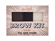 Set a paletka na obočí Barry M Brow Kit  4,5 g Medium