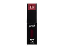 Rtěnka Gabriella Salvete Matte Lips 4,5 ml 106 Red Moon