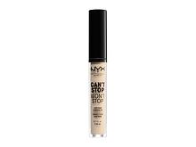 Korektor NYX Professional Makeup Can't Stop Won't Stop Contour Concealer 3,5 ml 02 Alabaster