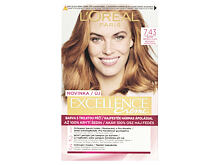 Barva na vlasy L'Oréal Paris Excellence Creme Triple Protection 48 ml 7,43 Dark Copper Gold Blonde