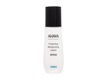 Denní pleťový krém AHAVA Hydrate Protecting Moisturizing Lotion SPF50 50 ml