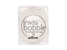 Gumička na vlasy Invisibobble Slim 3 ks Crystal Clear