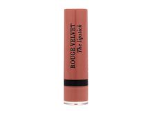 Rtěnka BOURJOIS Paris Rouge Velvet The Lipstick 2,4 g 12 Brunette
