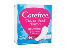 Slipová vložka Carefree Cotton Feel Normal 56 ks poškozená krabička