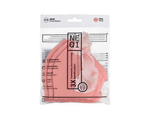 Rouška a respirátor NEQI Adult Community Face Coverings S-M Pink 3 ks