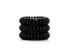 Gumička na vlasy Invisibobble Power Performance Hair Spiral 3 ks True Black - černá