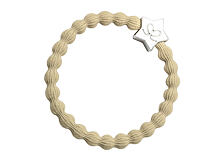 Gumička na vlasy By Eloise London Silver Star Sand 1 ks Sand
