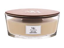 Vonná svíčka WoodWick Vanilla Bean 453,6 g vada zbarvení