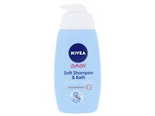 Šampon Nivea Baby Soft Shampoo & Bath 500 ml