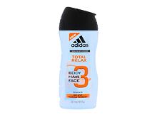 Sprchový gel Adidas 3in1 Total Relax 250 ml