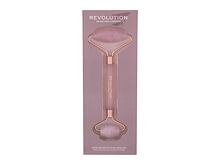 Masážní váleček a kámen Revolution Skincare Roller Rose Quartz Facial Roller 1 ks