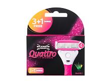 Náhradní břit Wilkinson Sword Quattro For Women 4 ks