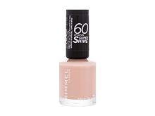 Lak na nehty Rimmel London 60 Seconds Super Shine 8 ml 708 Kiss In The Nude