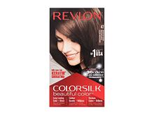 Barva na vlasy Revlon Colorsilk Beautiful Color 59,1 ml 47 Medium Rich Brown