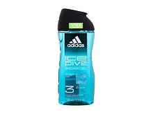 Sprchový gel Adidas Ice Dive Shower Gel 3-In-1 250 ml
