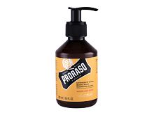 Šampon na vousy PRORASO Wood & Spice  Beard Wash 200 ml poškozený flakon