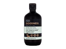 Pěna do koupele Baylis & Harding Goodness Oud, Cedar & Amber Natural Bath Soak 500 ml