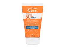 Opalovací přípravek na obličej Avene Sun Fragrance-Free Fluid Ultra-Light SPF50+ 50 ml