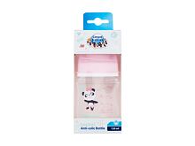 Kojenecká lahev Canpol babies Exotic Animals Easy Start Anti-Colic Bottle Pink 0m+ 120 ml